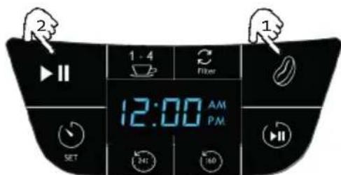 BORETTI Macchina de caffé Americano B411 - Réglage de la puissance de l'arôme - 1