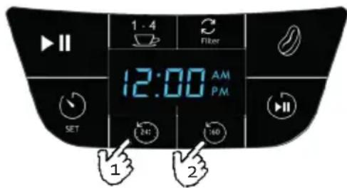 BORETTI Macchina de caffé Americano B411 - NASTAVENIE CASU - 1