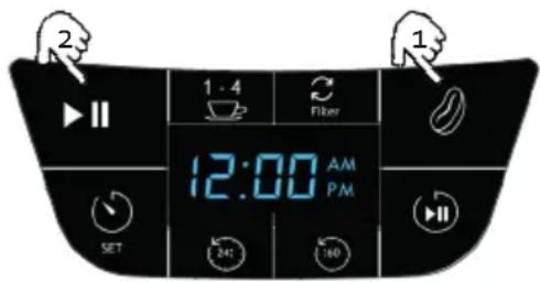 BORETTI Macchina de caffé Americano B411 - STERKTE INSTELLEN - 1