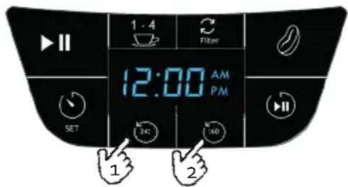 BORETTI Macchina de caffé Americano B411 - INSTellenVANDETIJD - 1