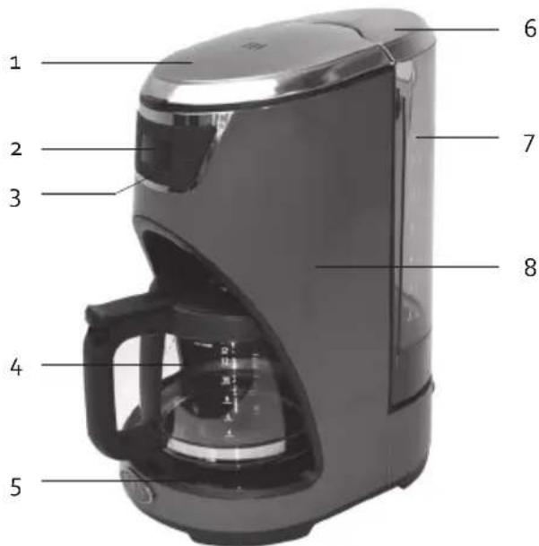 BORETTI Macchina de caffé Americano B411 - PIEZAS - 1