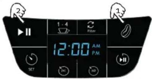 BORETTI Macchina de caffé Americano B411 - SETTING THE STRENGTH - 1