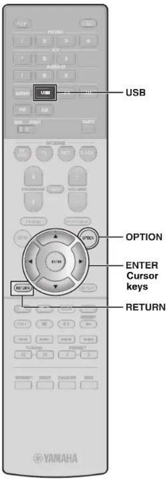 YAMAHA MusicCast RXS602 - Playing music stored on a Bluetooth® device - 2