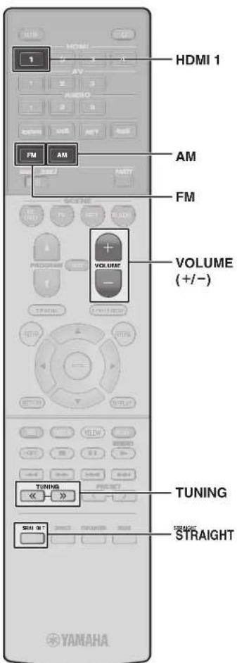 YAMAHA MusicCast RXS602 - Fonctions de lecture de base - 2