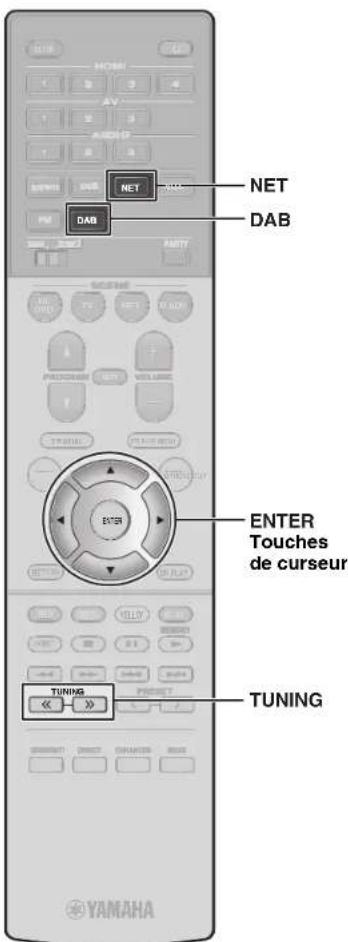 YAMAHA MusicCast RXS602 - Écoute d'émission FM/AM - 3