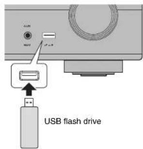 YAMAHA MusicCast RXS602 - Playing music stored on a USB flash drive - 1