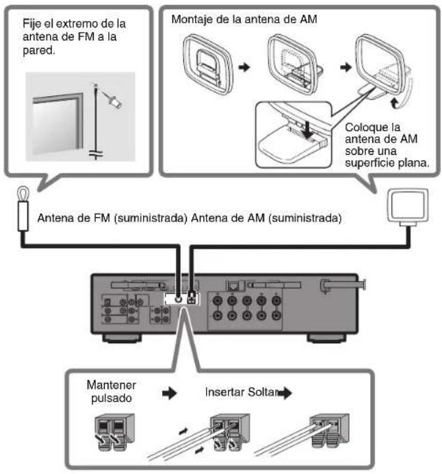 YAMAHA MusicCast RXS602 - Antenas de FM/AM - 1