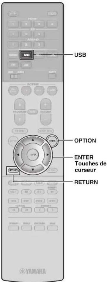YAMAHA MusicCast RXS602 - Lecture de musique stockée sur un dispositif Bluetooth® - 1