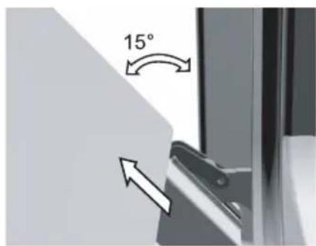ETNA FGV760RVS - Removing the oven door - 2