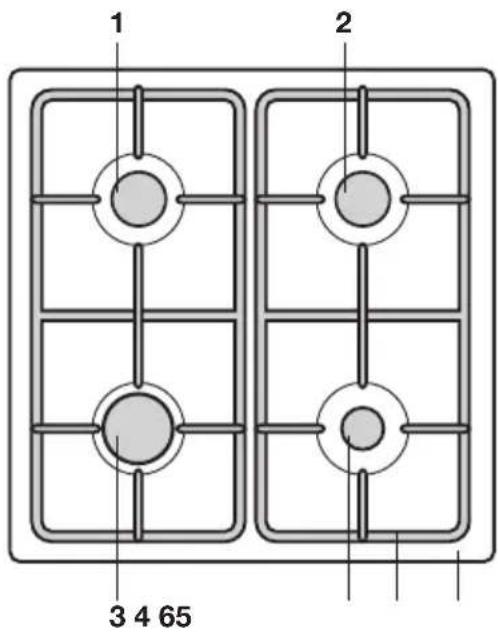 ETNA FGV760RVS - Description of the appliance - 1