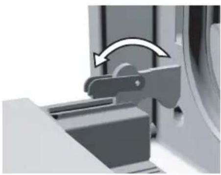 ETNA FGV760RVS - Removing the oven door - 1