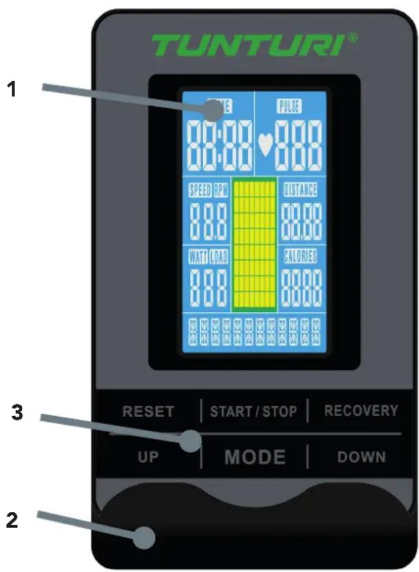 TUNTURI Competence S40 - Panel (fig F) - 1