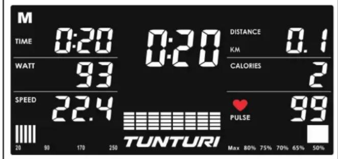 TUNTURI Performance C55 - E-1 - 18