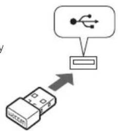 WACOM ExpressKey Remote - Collegare il ricevitore wireless alla porta USB del dispositivo - 2