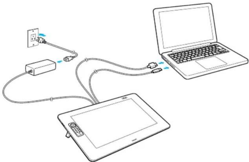 WACOM Cintiq 27QHD Touch - Chargement de la télécommande ExpressKey - 5
