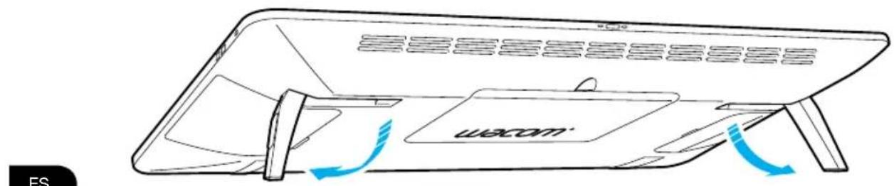 WACOM Cintiq 27QHD Touch - Aspectos básicos del dispositivo Cintiq - 6