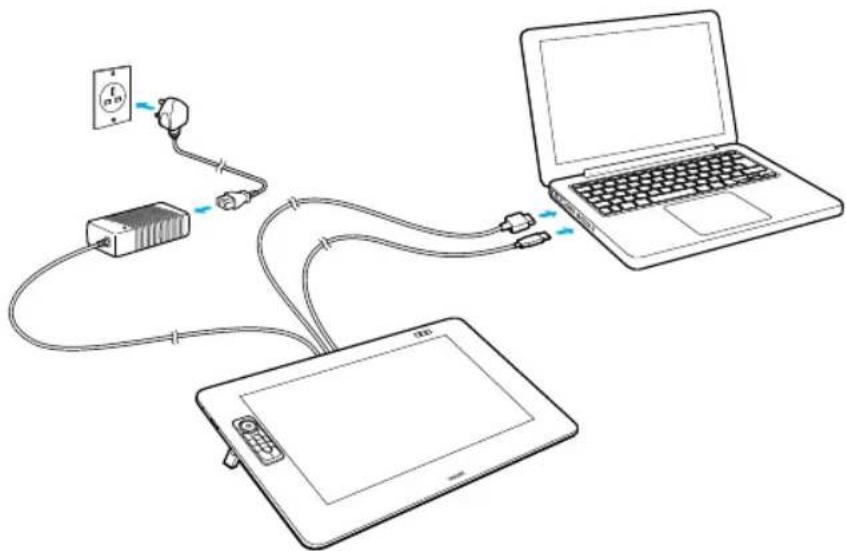 WACOM Cintiq 27QHD Touch - Configuración de la pantalla Cintiq - 3