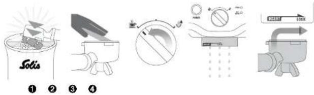 Solis Barista Perfect 118 - ▲ CLEANING AND CARE - 1