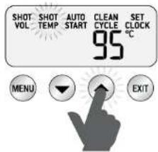 Solis Baritsta Triple Heat 1011 - PROGRAMMING THE EXTRACTION AMOUNT (SHOT VOL) - 6