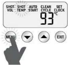 Solis Baritsta Triple Heat 1011 - PROGRAMMING THE EXTRACTION AMOUNT (SHOT VOL) - 5