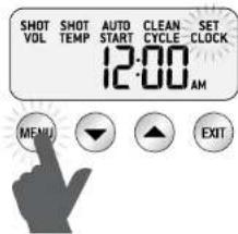 Solis Baritsta Triple Heat 1011 - PROGRAMMIERUNG DER MOMENTANEN UHRZEIT (SET CLOCK) - 1