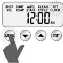 Solis Baritsta Triple Heat 1011 - PROGRAMMATION DE L'HEURE ACTUELLE (SET CLOCK) - 1