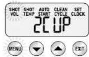 Solis Baritsta Triple Heat 1011 - PROGRAMMING THE EXTRACTION AMOUNT (SHOT VOL) - 3