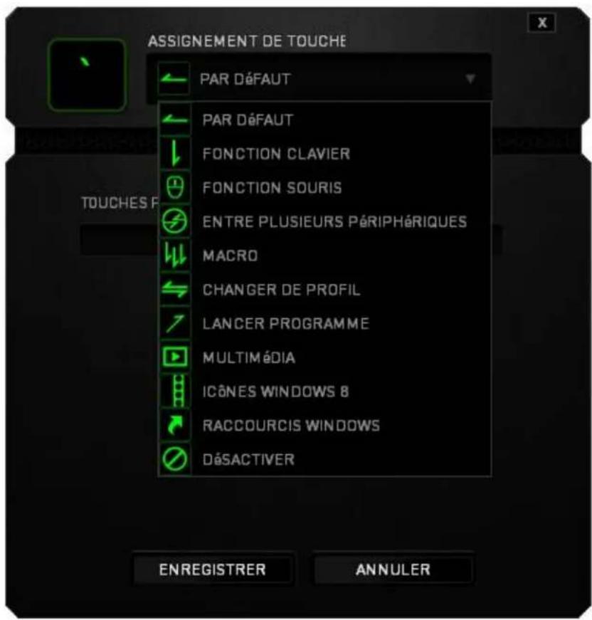 RAZER BlackWidow Chroma V2 - Onglet Personaliser - 2