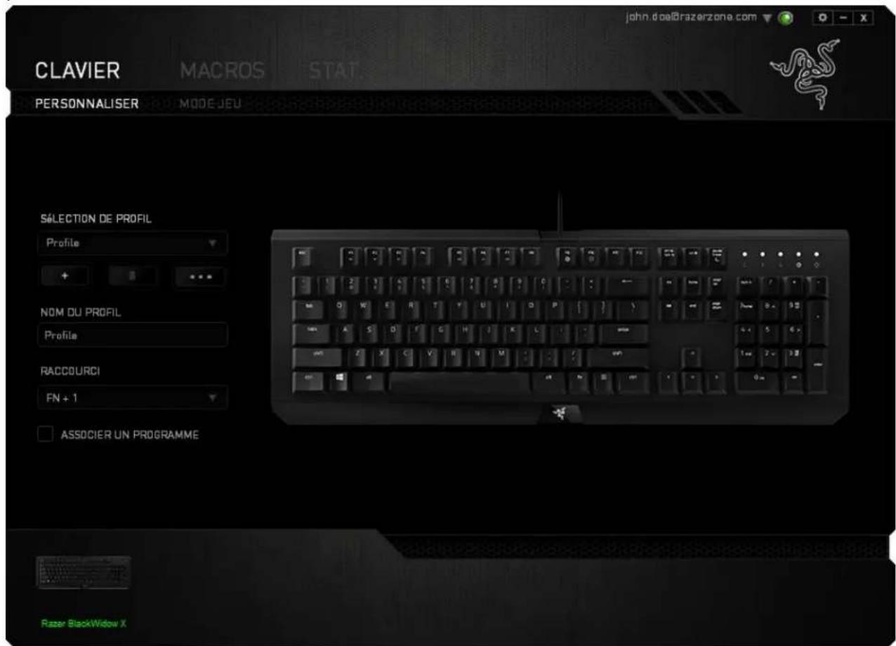 RAZER BlackWidow X - STATISTIQUES &amp; HEATMAPS - 3
