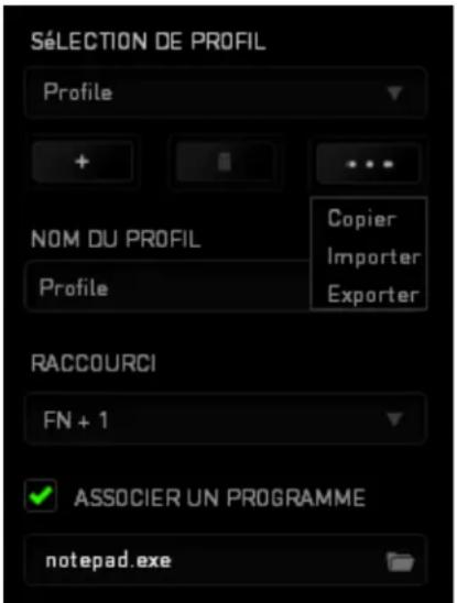 RAZER BlackWidow X - Profil - 1