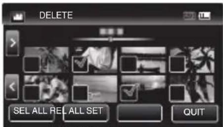 JVC Everio GZR401 - Riproroduzione/eliminazione di file sulla presente unità - 3