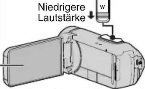 JVC Everio GZR401 - Wiedergabe/Löschen von Dateien mit thisem Gerät - 2