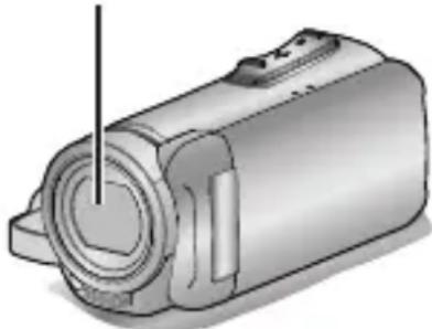 JVC Everio GZR401 - Protection de la lentille - 1