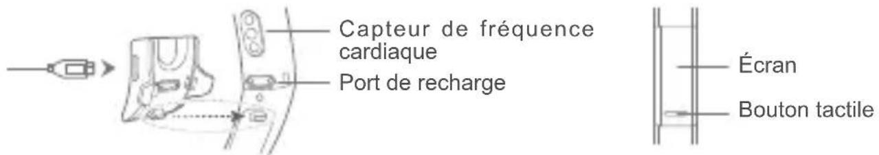 HUAWEI Band 2 Pro - Mettre sous tension ou redémarrer automatiquement le bracelet après rechargement - 1