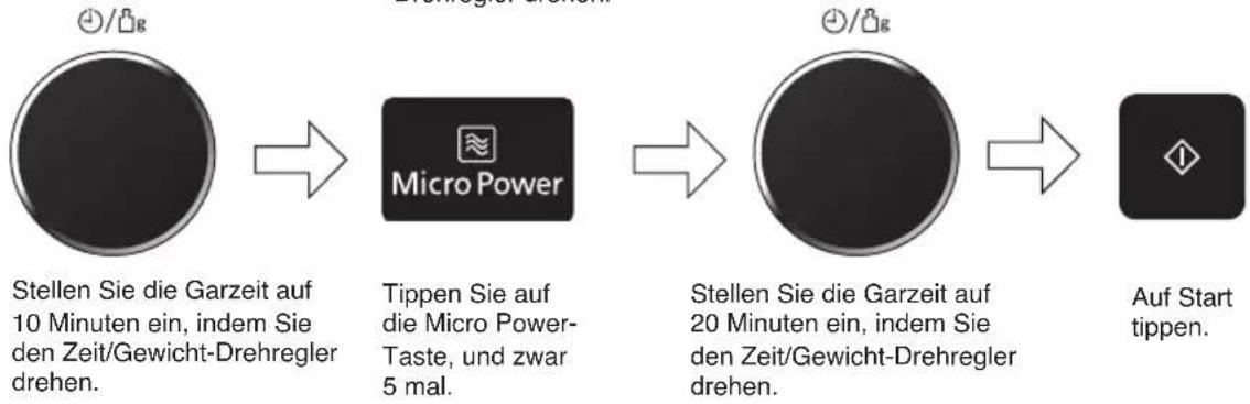 PANASONIC NNDS596MEPG - Verwendung der Zeitschaltuhr - 3