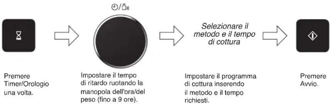 PANASONIC NNDS596MEPG - Utilizzo del timer - 1