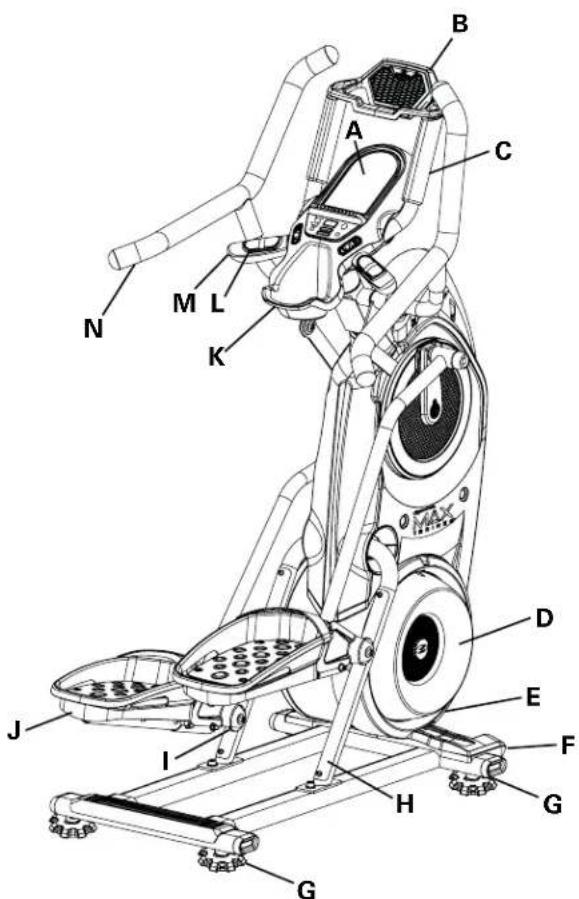 BOWFLEX Max Trainer M7i - Mise à niveau de la machine - 4
