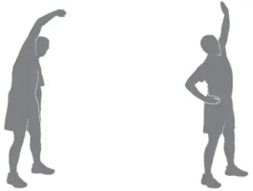 BOWFLEX Max Trainer M7i - Étirements de la chaîne latérale - 1