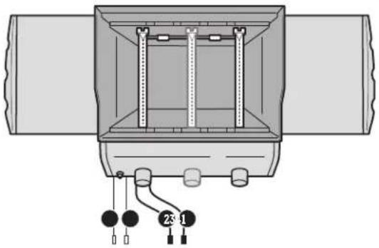 WEBER Genesis II E410 GBS - Scheme des cables du module d'allumage - 1