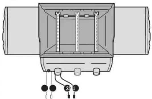 WEBER Genesis II E410 GBS - Esquema de conexiones del modulo de encendido - 1