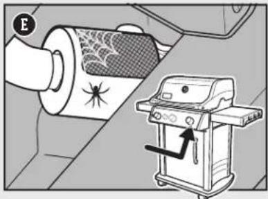WEBER Genesis II E410 GBS - Spider Screens - 1