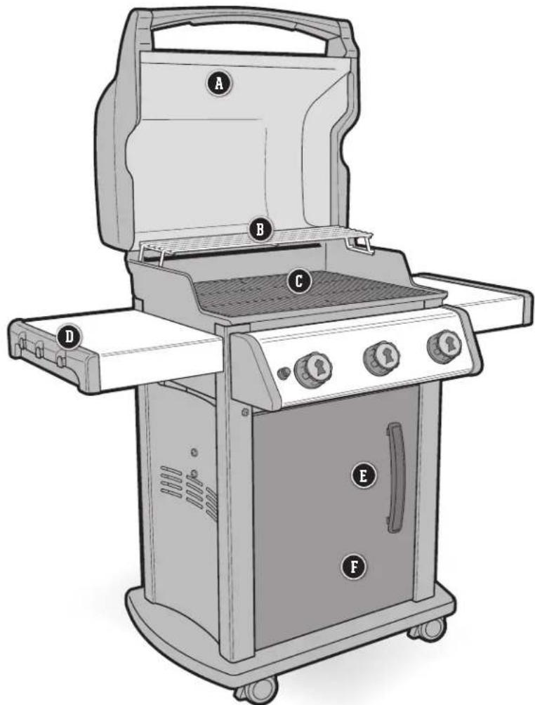 WEBER Genesis II E410 GBS - SPIRIT: CHARACTERISTICAS - 1