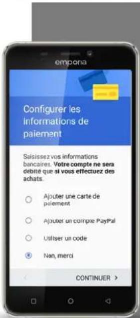 EMPORIA Smart.2 - Comment creer un compte Google ? - 4