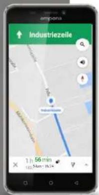 EMPORIA Smart.2 - Comment rechercher un itinétaire avec une application de navigation ? - 8