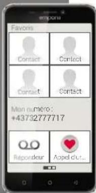 EMPORIA Smart.2 - Où sont enregistrés mes contacts? - 3