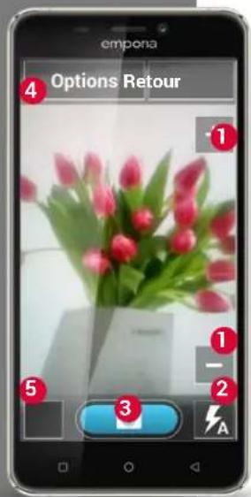 EMPORIA Smart.2 - Comment activer l'appareil photo ? - 3