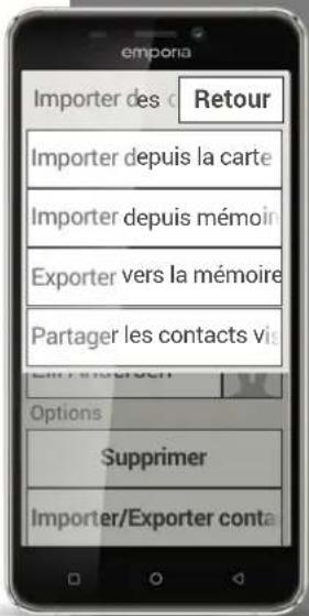 EMPORIA Smart.2 - Où sont enregistrés mes contacts? - 2