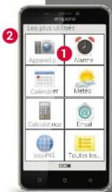 EMPORIA Smart.2 - Comment activer l'appareil photo ? - 1