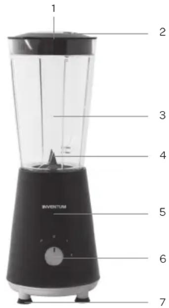 INVENTUM CNB410B - appliance description - 1