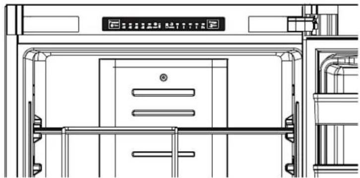 SCHNEIDER SL 300 NF BCB A++ - Setting of the temperature - 1